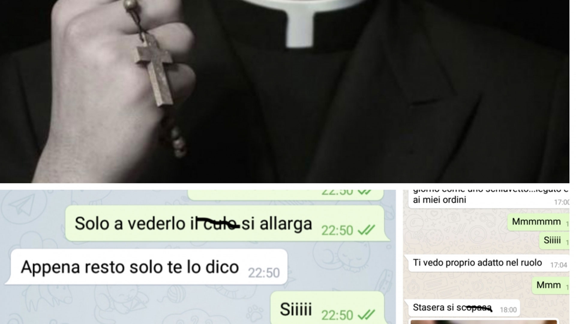 Orgías, prostitución y sexo virtual: el escandaloso informe que revela los "pecados" de los sacerdotes italianos