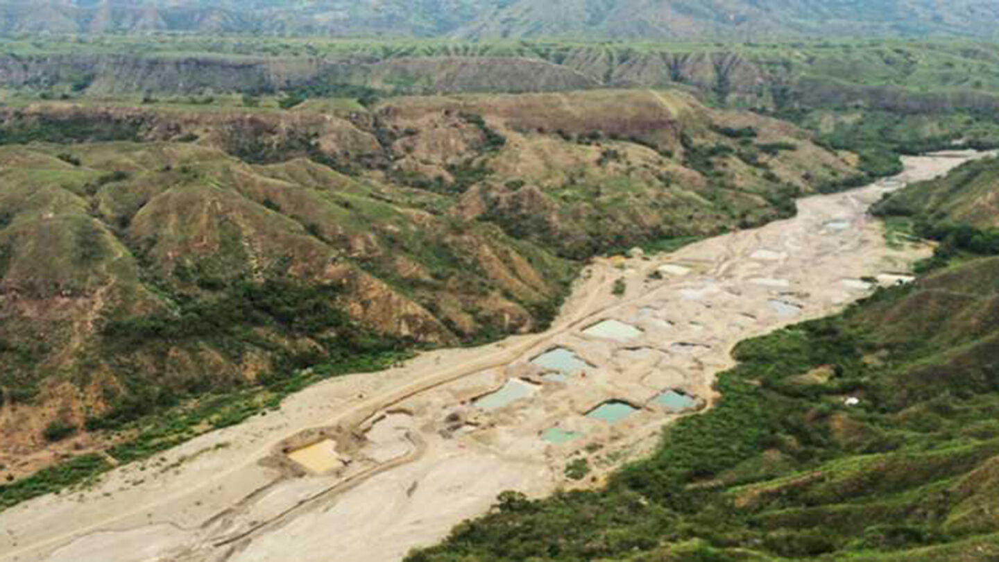 Sambingo el primer río en Colombia que desapareció por completo a causa del fenómeno del Niño y la minería |