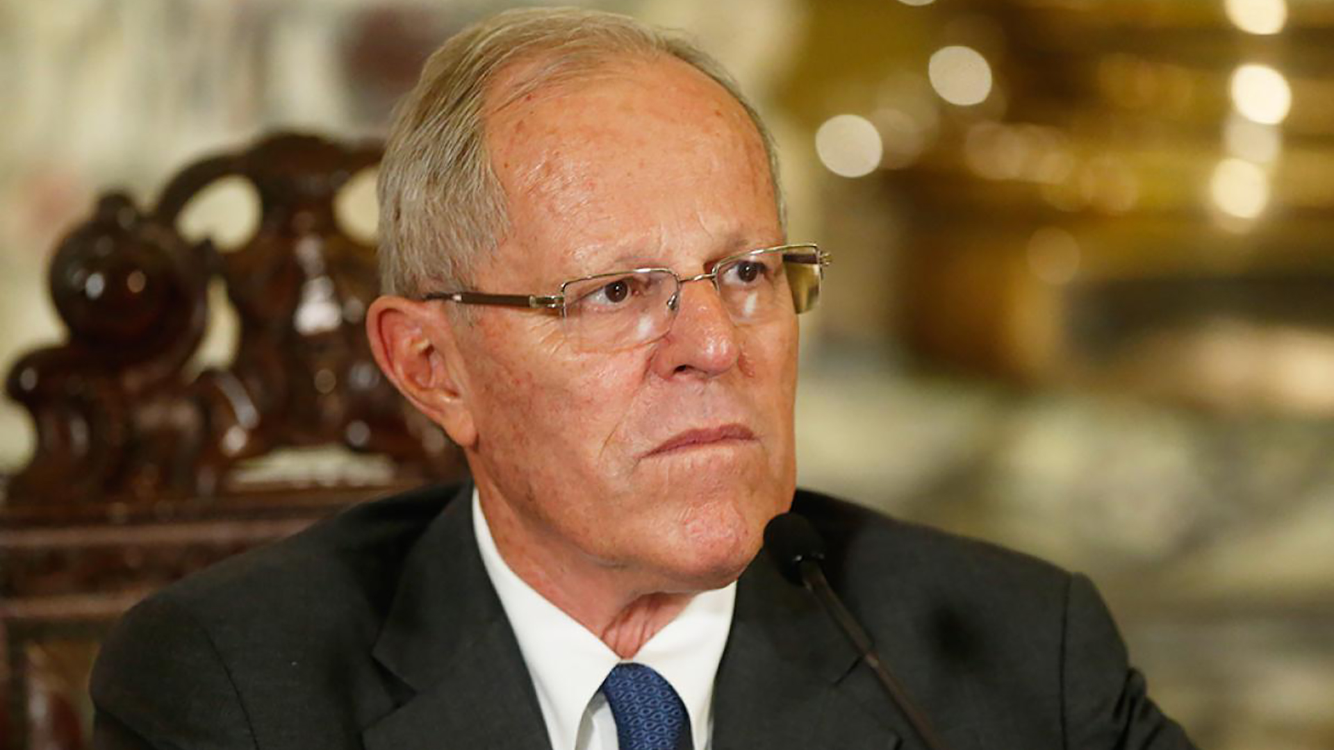 Pedro Pablo Kuczynski dijo que si el Congreso aprueba su destitución será víctima de un "golpe de Estado"