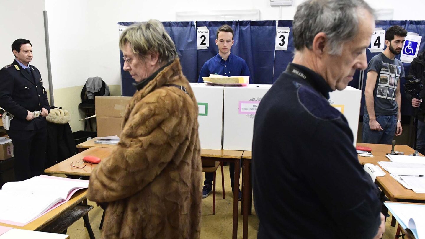 Elecciones en Italia el Movimiento Cinco Estrellas saca una clara ventaja en los boca de urna |