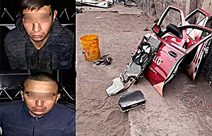 Localizan banda de robacoches gracias a GPS de camioneta robada