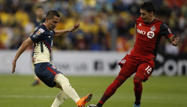 América empató 1-1 con Toronto FC y fue eliminado de la Concachampions 2018