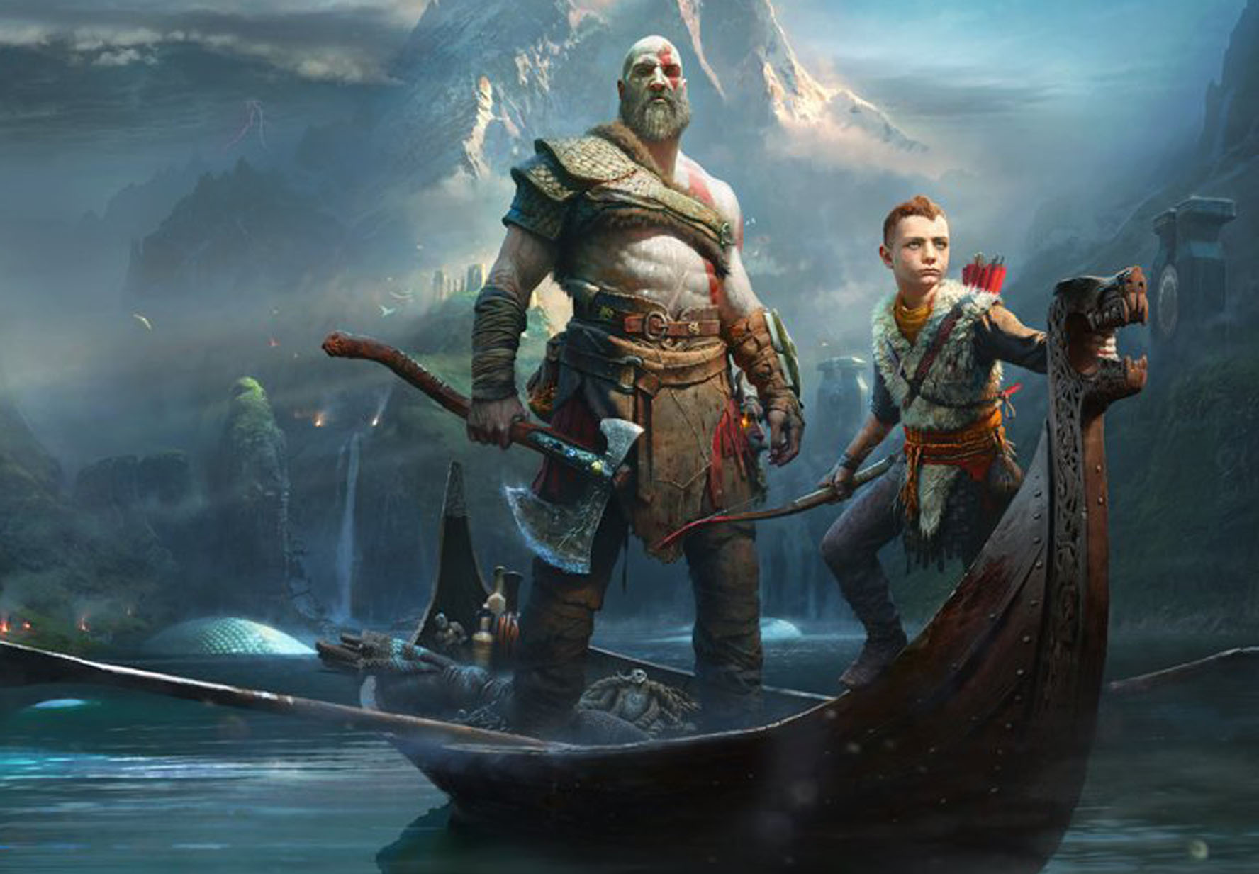 God of War: batallas con dioses nórdicos y el desafío de ser padre soltero