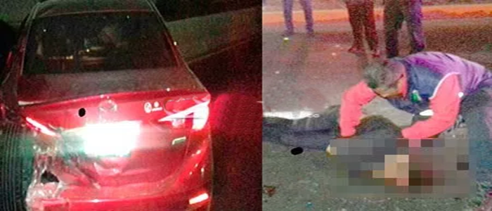 CARAMBOLA: Chocan tres coches y una moto en Avenida Central; hay 5 heridos