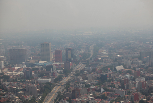 Ecatepec tiene mala calidad del aire esta mañana