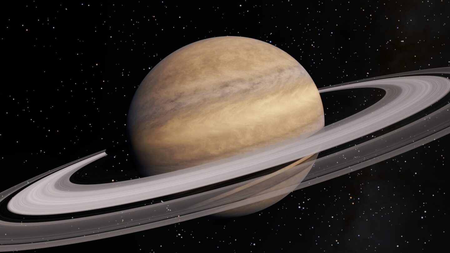 NASA muestra fotografía de las lunas hélices en anillo de Saturno |