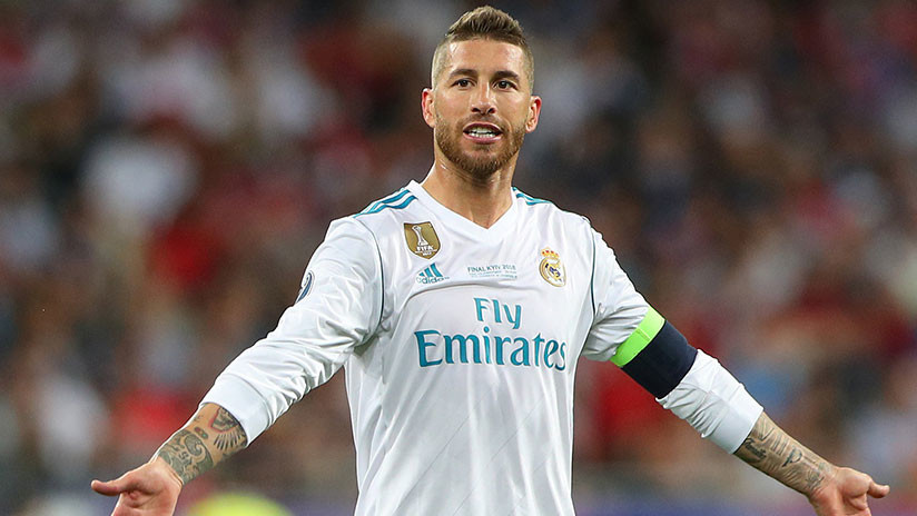 Video | El polémico codazo de Sergio Ramos a Karius