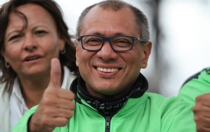 Jorge Glas debe recuperar el cargo de Vicepresidente de Ecuador