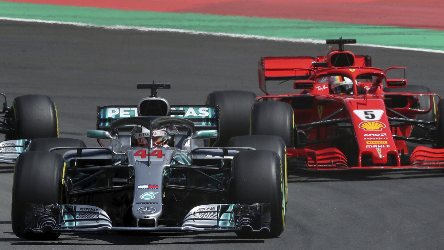 Lewis Hamilton dominó de punta a punta el GP de España y Vettel quedó afuera del podio |