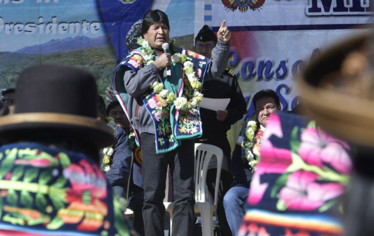Presidente Evo Morales denuncia que EEUU y la OEA implementan plan contra Venezuela |