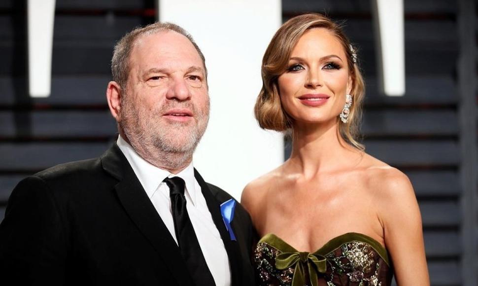 Con lágrimas, esposa de Weinstein asegura que no sabía nada