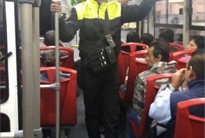 VIGILAN EN MEXIBÚS SEGURIDAD DE PASAJEROS
