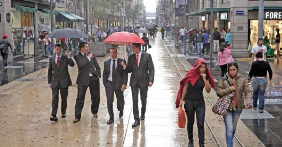 Chubascos y lluvias aisladas, pronostican en el Valle de México