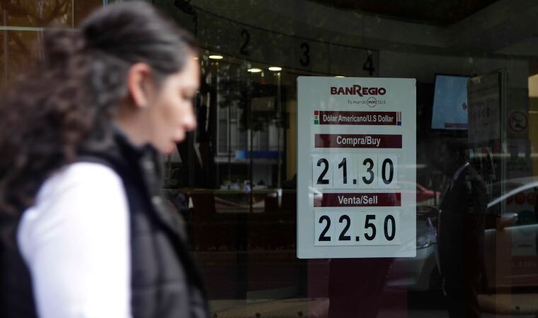 En lo que va de mayo el peso acumula una caída de más de 82 centavos