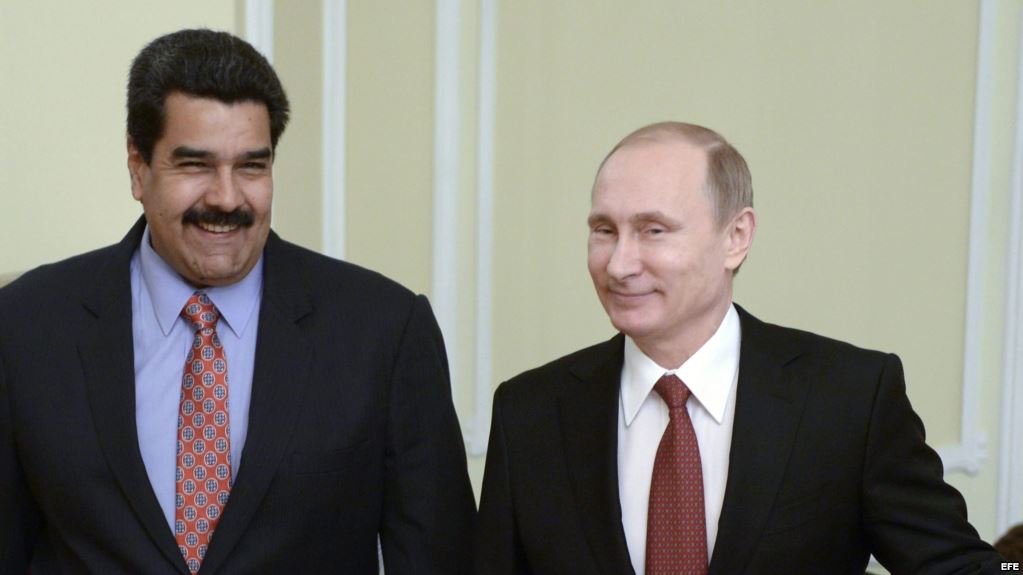 Presidente venezolano felicita a Putin por organización del Mundial Rusia 2018