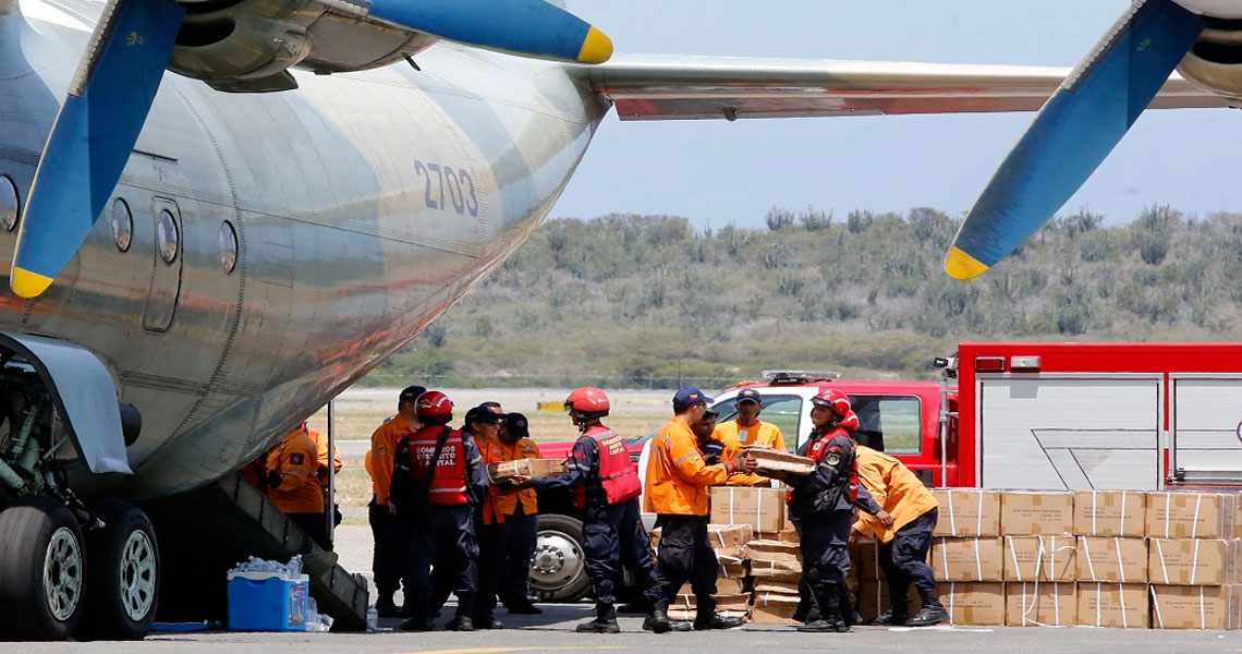 Venezuela envía ayuda humanitaria a Cuba tras el paso de Alberto por la isla