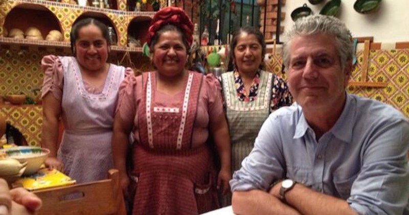 Anthony Bourdain y las cosas que dijo sobre México y su comida