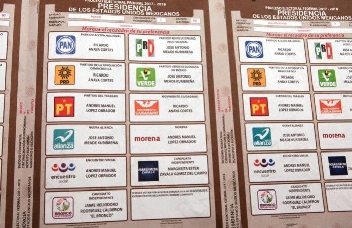 ¿Cómo debo marcar la boleta para que mi voto sea valido?
