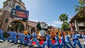 Estudios Universal Hollywood presentan atracción de Kung Fu Panda