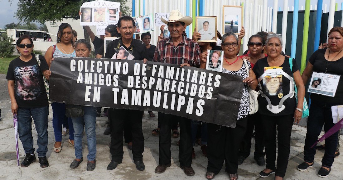 Familias de desaparecidos exigen a AMLO justicia: Tamaulipas es un hoyo sin fondo y nadie nos ayuda