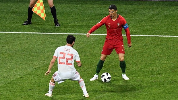 España y Portugal empatan 3-3 por el Grupo B del Mundial 2018