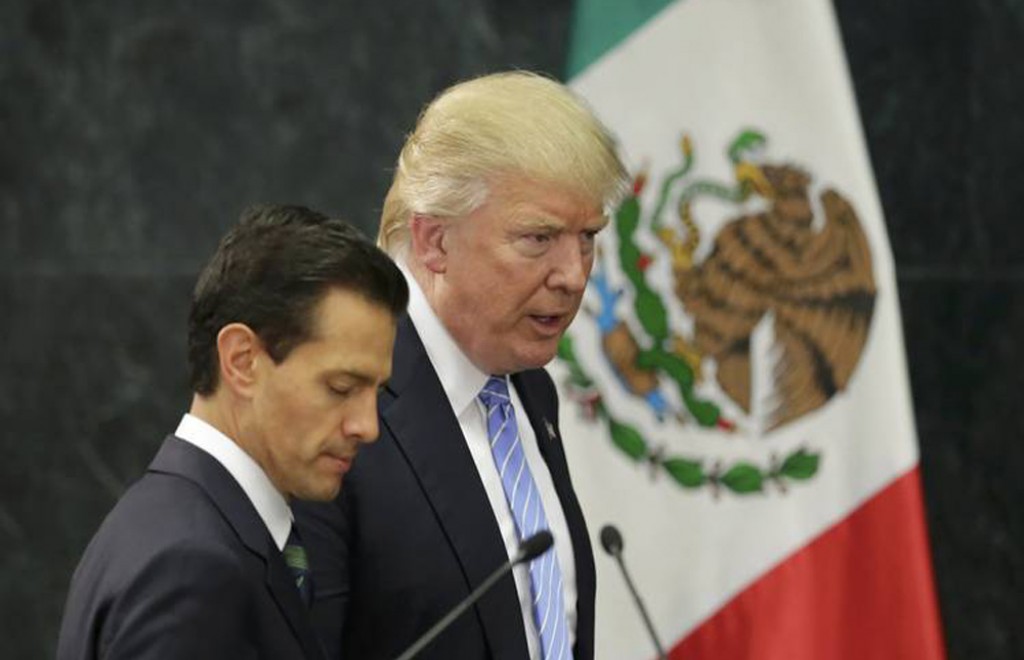 Gobierno mexicano fracaso en relaciones con EEUU y Donald J. Trump