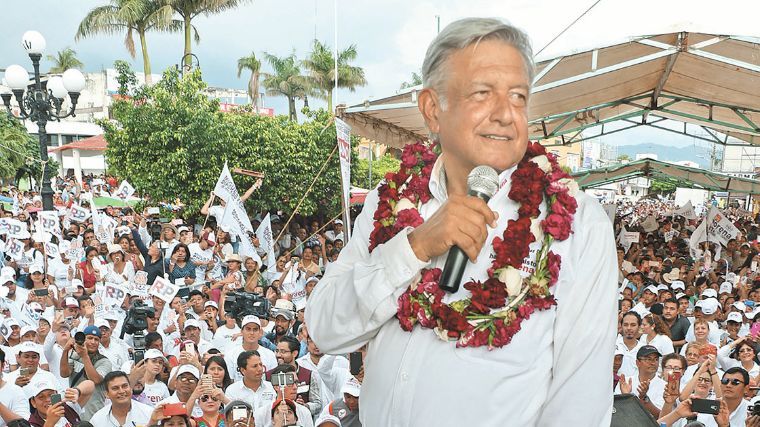 250 policías resguardarán el cierre de campaña de López Obrador