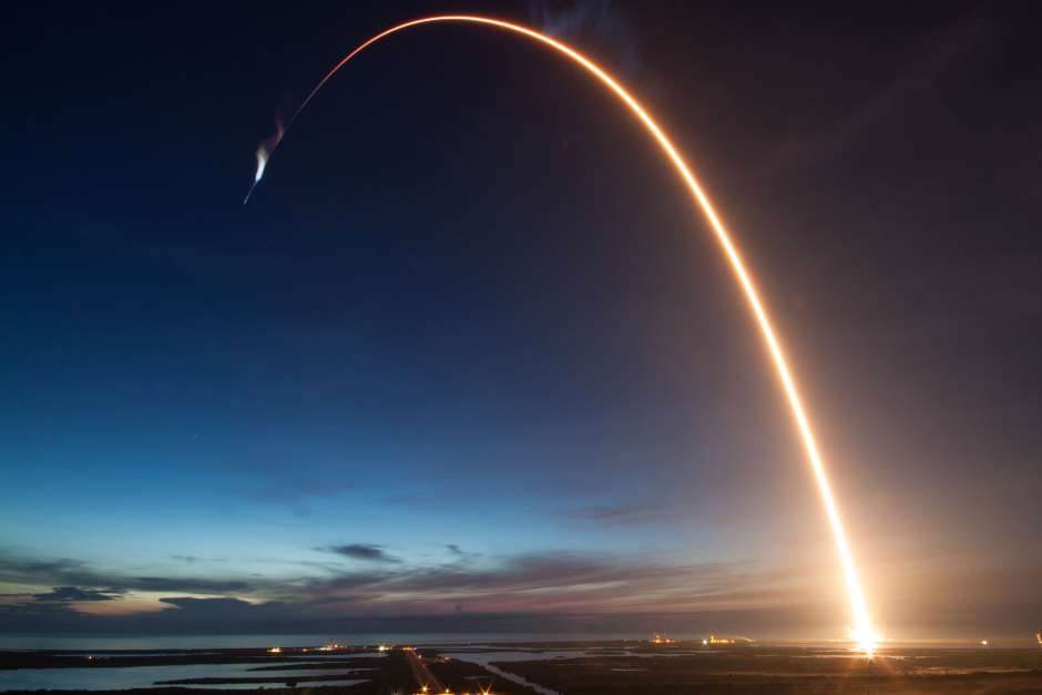 Las sensacionales imágenes del lanzamiento del Dragón de SpaceX