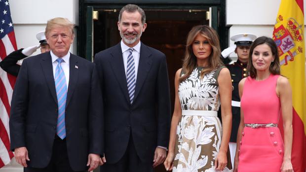 Trump, tras recibir a los Reyes en la Casa Blanca: «Iré a España»