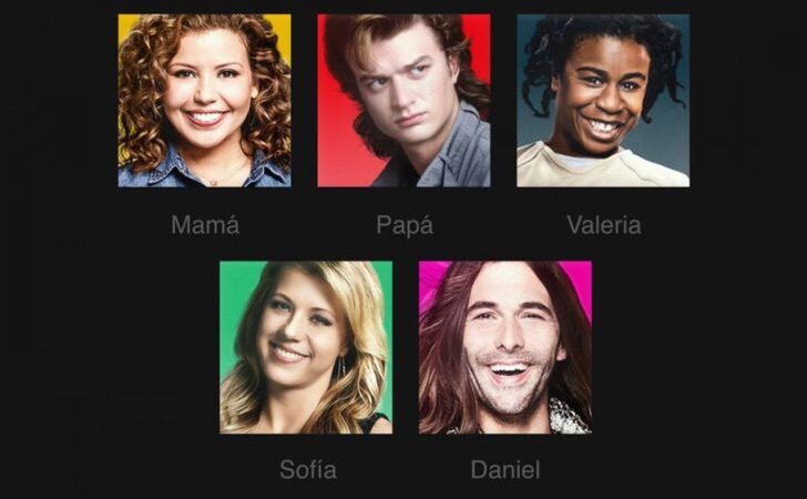 Ahora puedes elegir quién ser en Netflix. Los perfiles se actualizan y estos son los 5 más usados