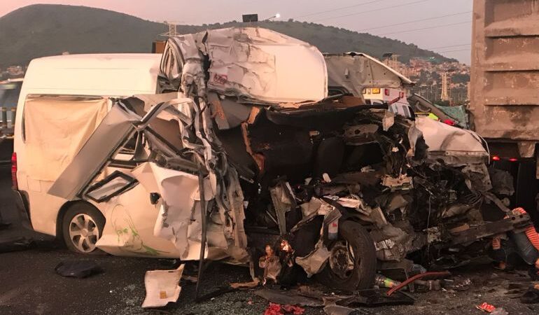 Accidente hoy en la Méx-Pachuca, culpa de la corrupción