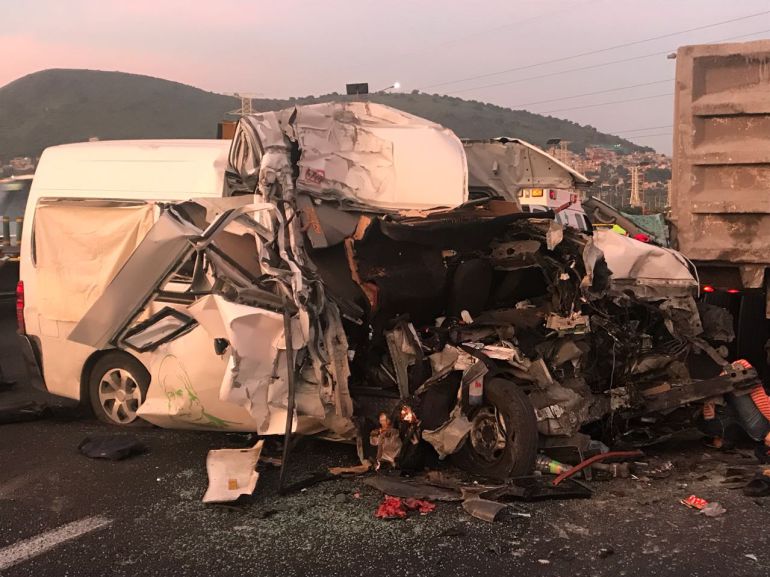 Accidente hoy en la Méx-Pachuca