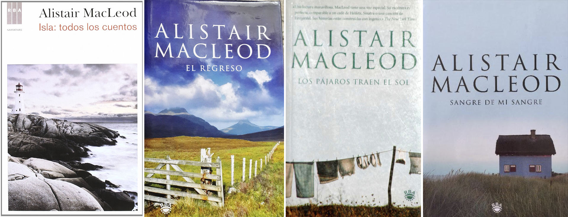 Libros en español de Alistair MacLeod