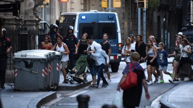 Atentado en Barcelona