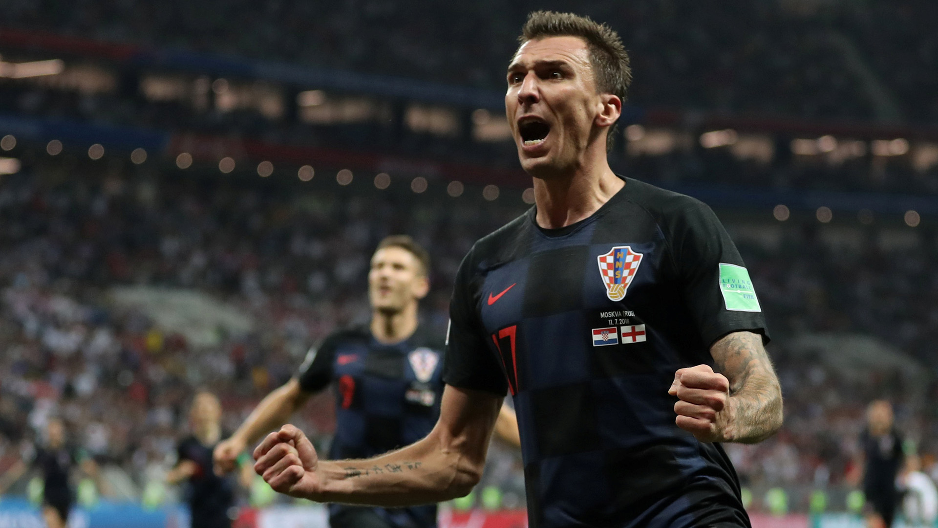 La historia de Mario Mandžukić, el "guerrero" marcado por la muerte y la barbarie que salvó a Croacia ante Inglaterra