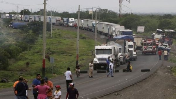 Liberados transportistas secuestrados por opositores en Nicaragua