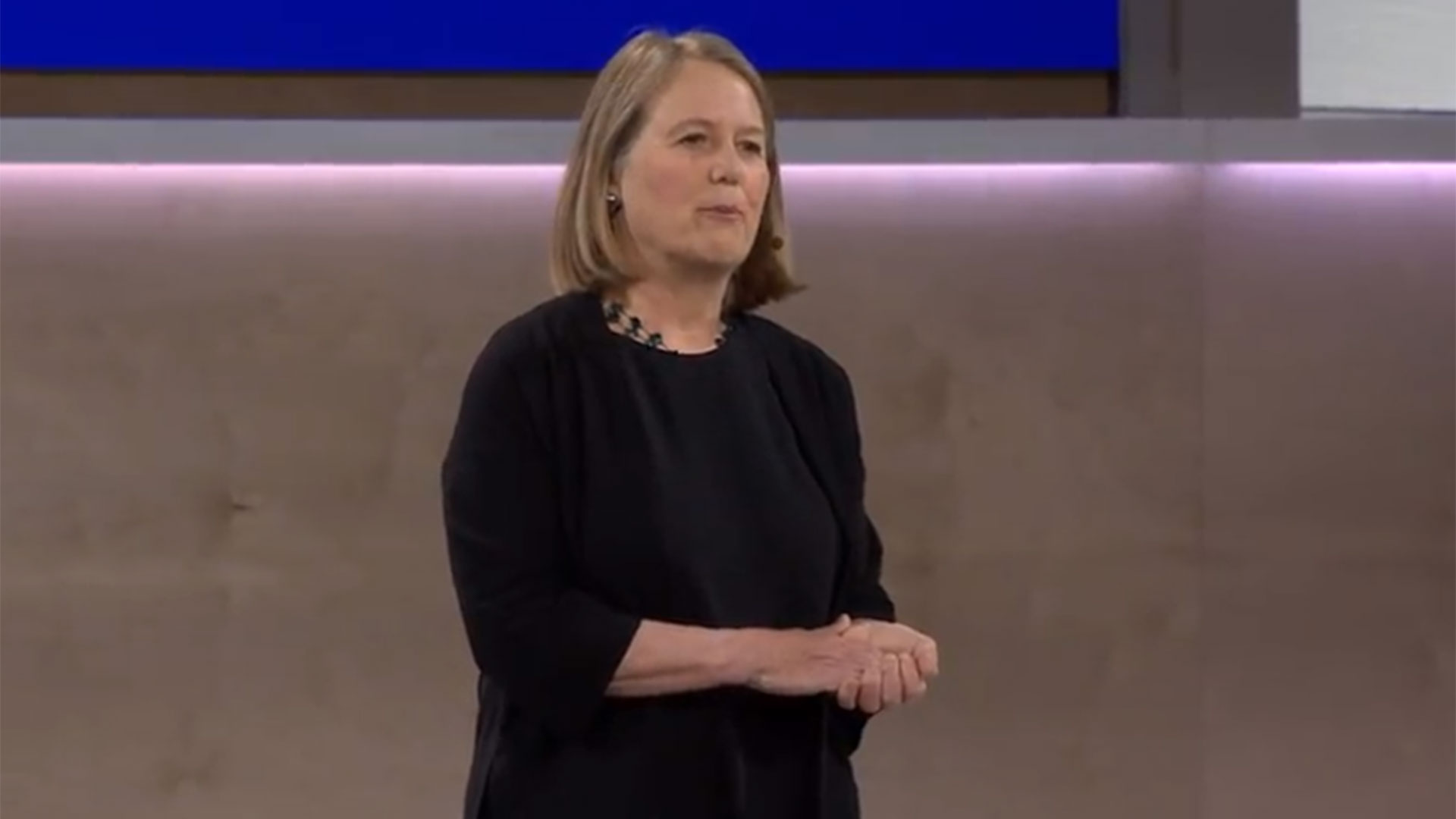 Diane Greene, CEO de Google Cloud.