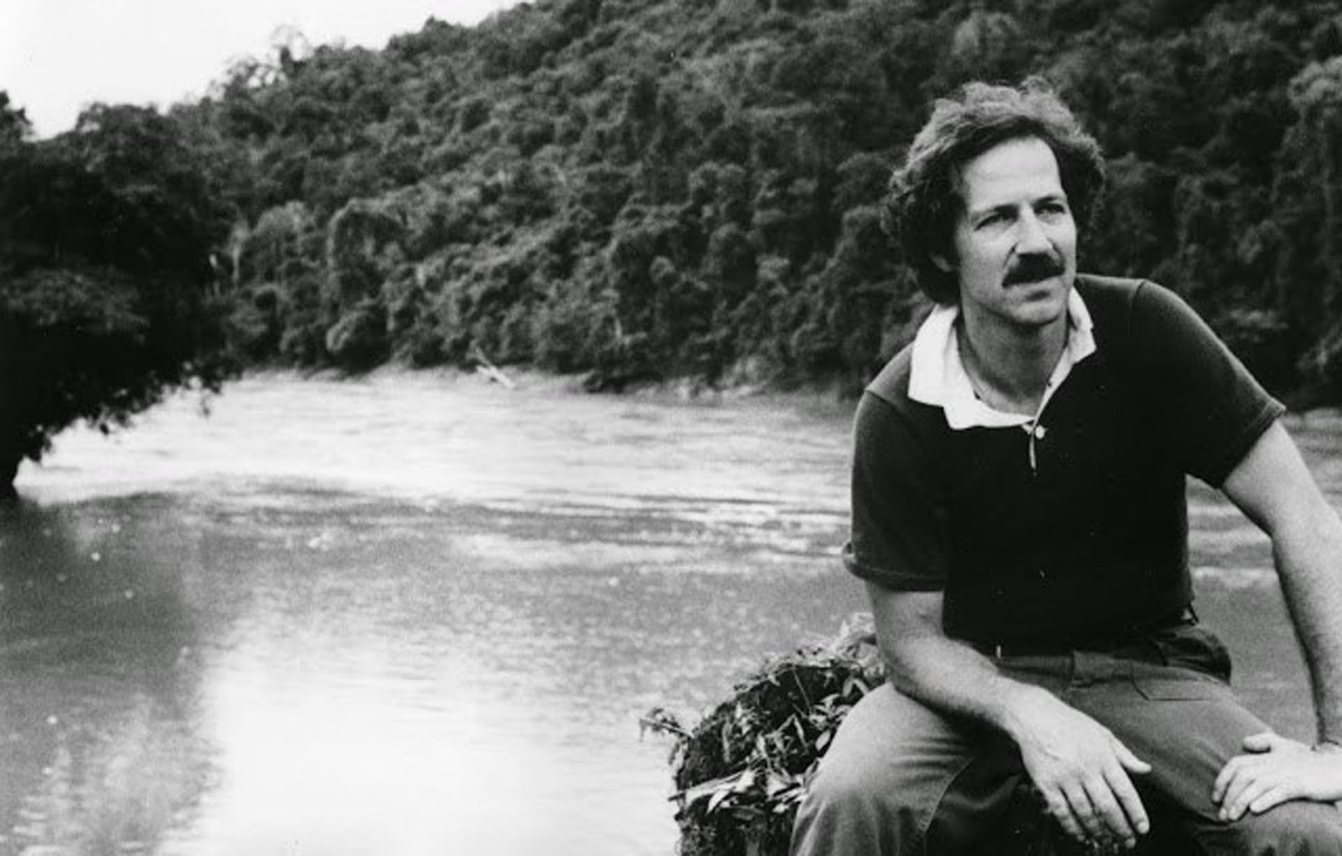 Herzog durante la filmación de “Aguirre, la ira de dios”