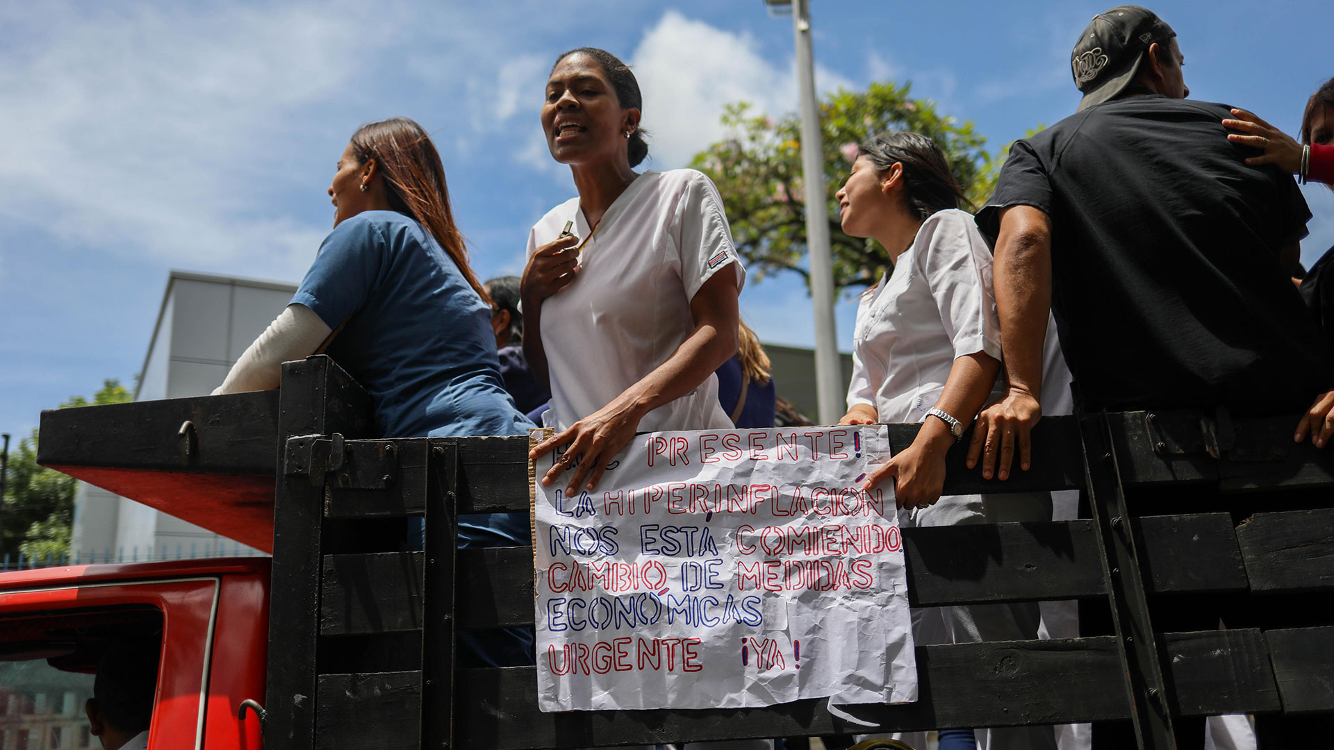 El paro se ha realizado en la capital venezolana y se han sumado otros estados del país (EFE)