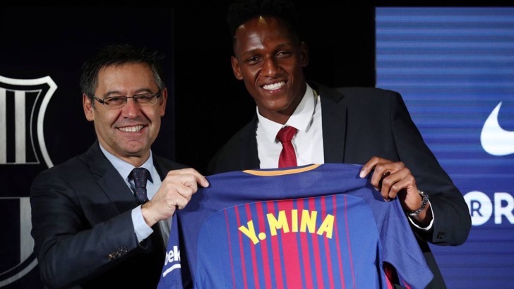 “Me quitaban 50 euros todos los días”: La insólita apuesta de Yerry Mina con Messi y Suárez