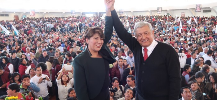 AMLO invita a Delfina al Gobierno Federal; checara las cuentas del EDOMEX