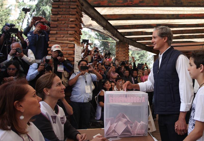 Sale a votar ALFREDO DEL MAZO, Gobernador del EDOMEX