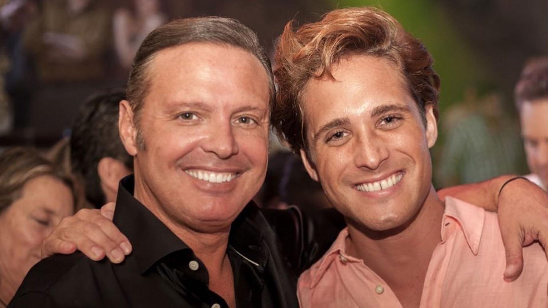 Luis MIguel y el actor Diego Boneta