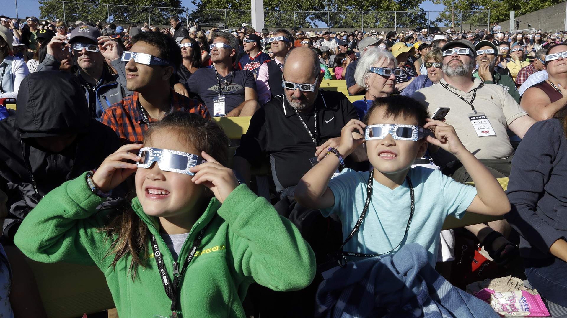 Adiferencia de otros fenómenos de este tipo, esta vez no será necesario proteger la vista para observar el eclipse (AP Photo/Don Ryan)