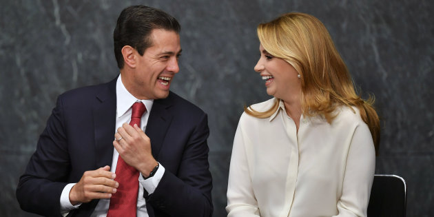 Felicita Angélica Rivera a su esposo, el presidente Enrique Peña