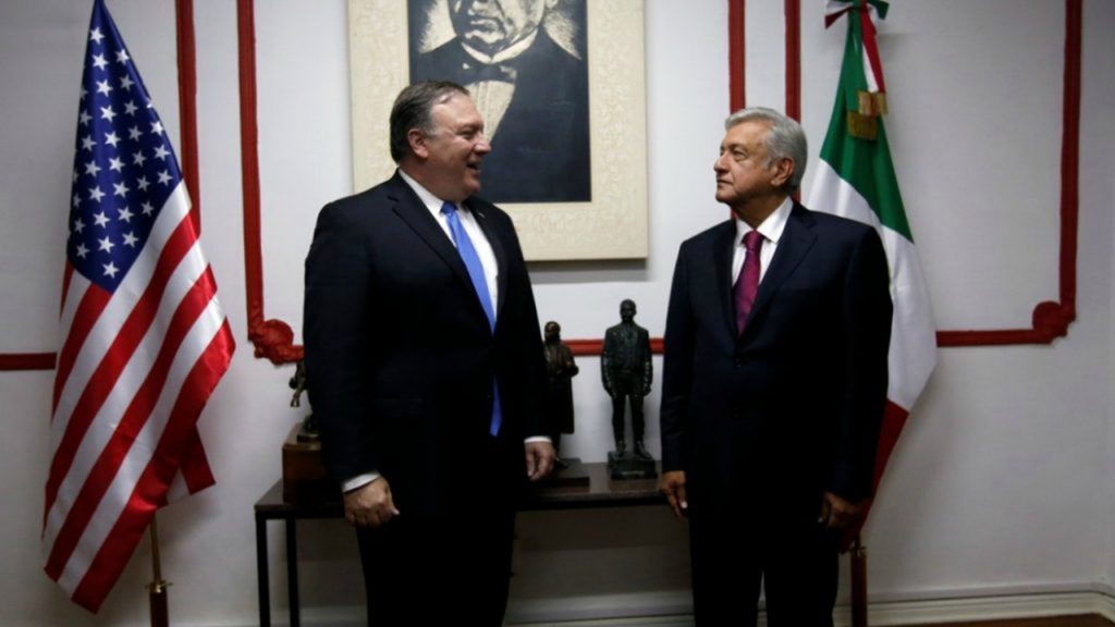 Mike Pompeo y Altos Funcionarios de EEUU visitan a AMLO en su CASA DE CAMPAÑA