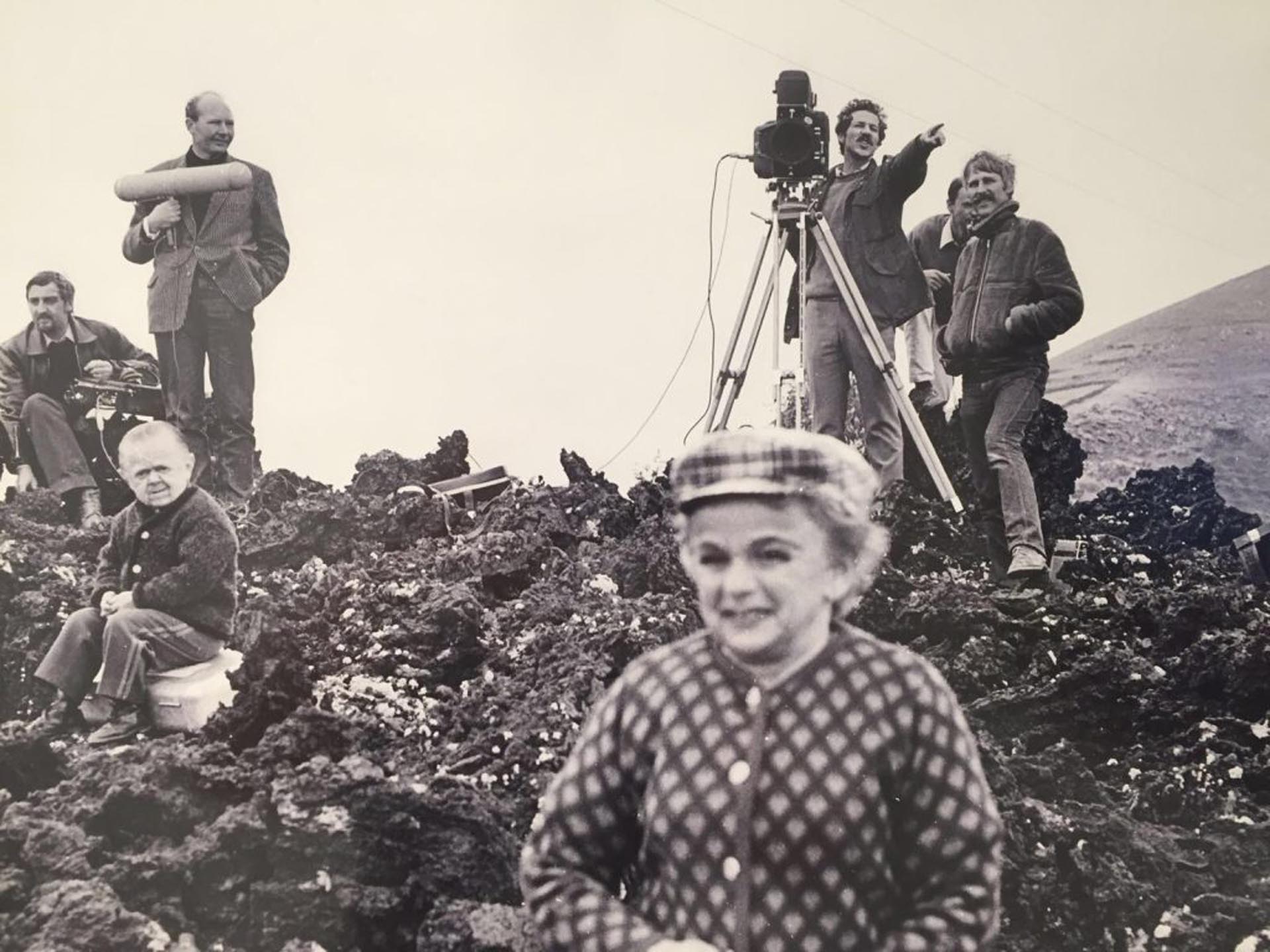 El film tuvo como escenario la isla española de Lanzarote