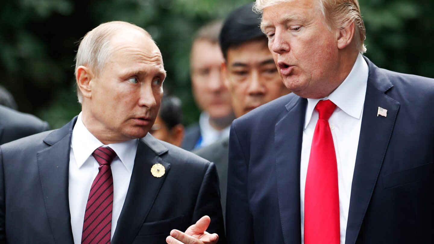 Vladimir Putin hizo esperar a Donald J Trump esta mañana en Helsinki |