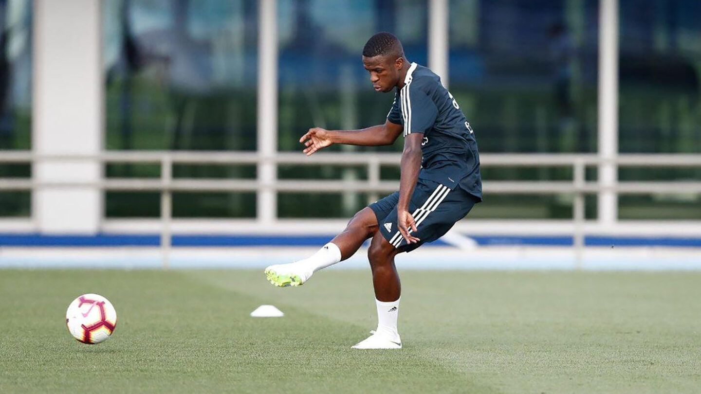 Vinícius Júnior la gran promesa de Brasil ya se entrena en el Real Madrid |