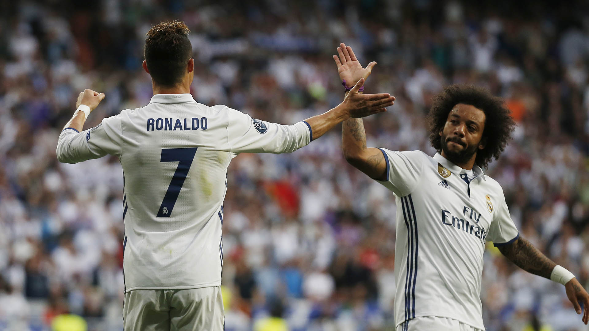 Marcelo quiere reencontrarse con Cristiano Ronaldo (Reuters)